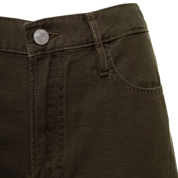Frame Fatigue Green High-Waist Lightweight Barrel Cropped Cargo Jeans, Size 27 - Picture 12 of 14